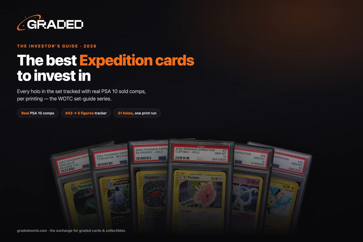 The Best Expedition Cards to Invest In (2026): Every Holo Tracked, in PSA 10
