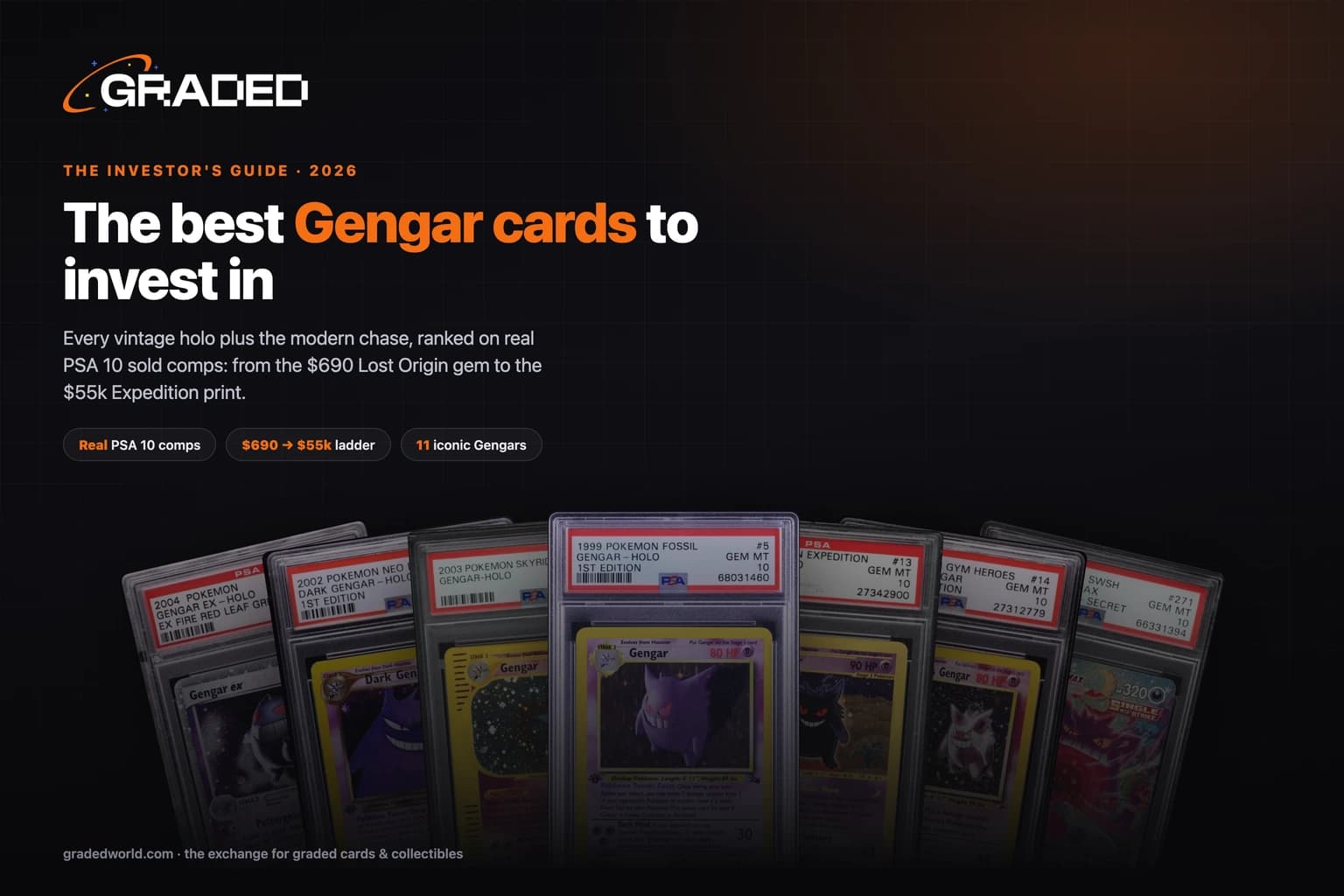 The Best Gengar Cards to Invest In (2026): Every Vintage Holo Plus the Modern Chase, in PSA 10