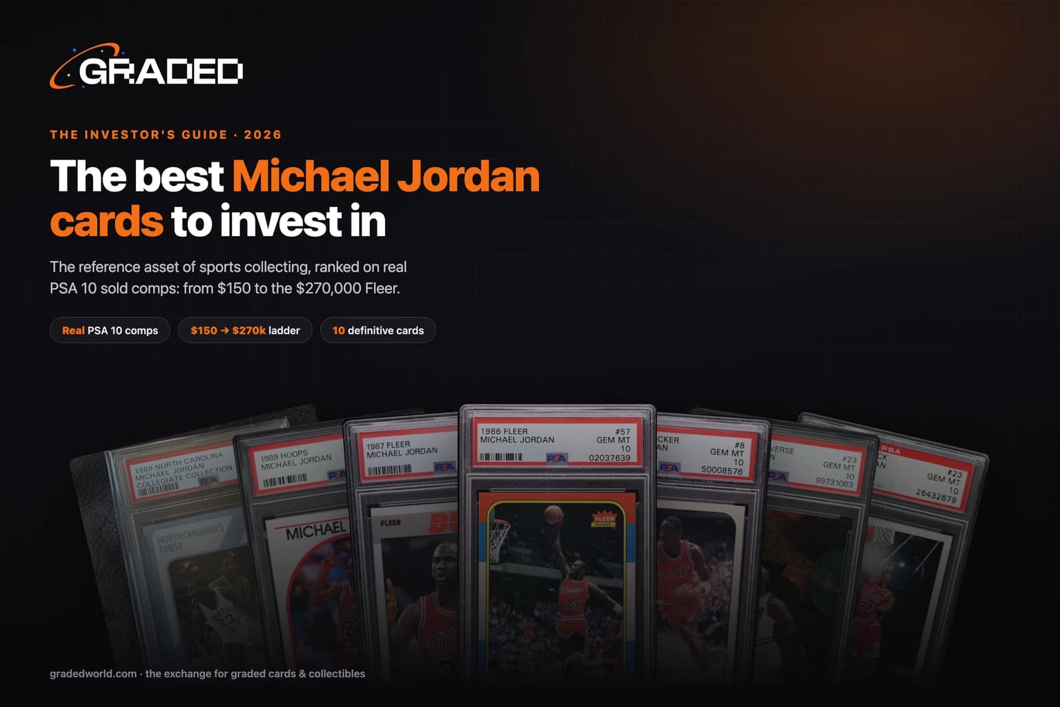 The Best Michael Jordan Cards to Invest In (2026): The $270,000 Fleer & the Full Ladder, in PSA 10