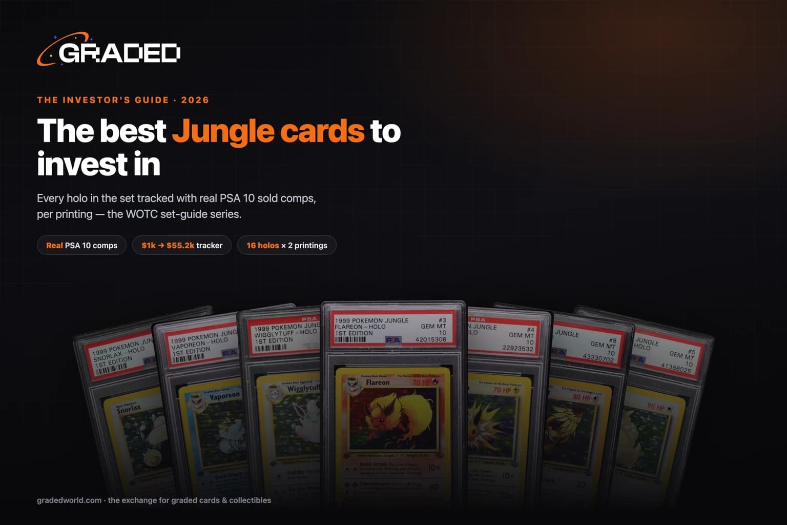 The Best Jungle Cards to Invest In (2026): Every Holo Tracked, in PSA 10