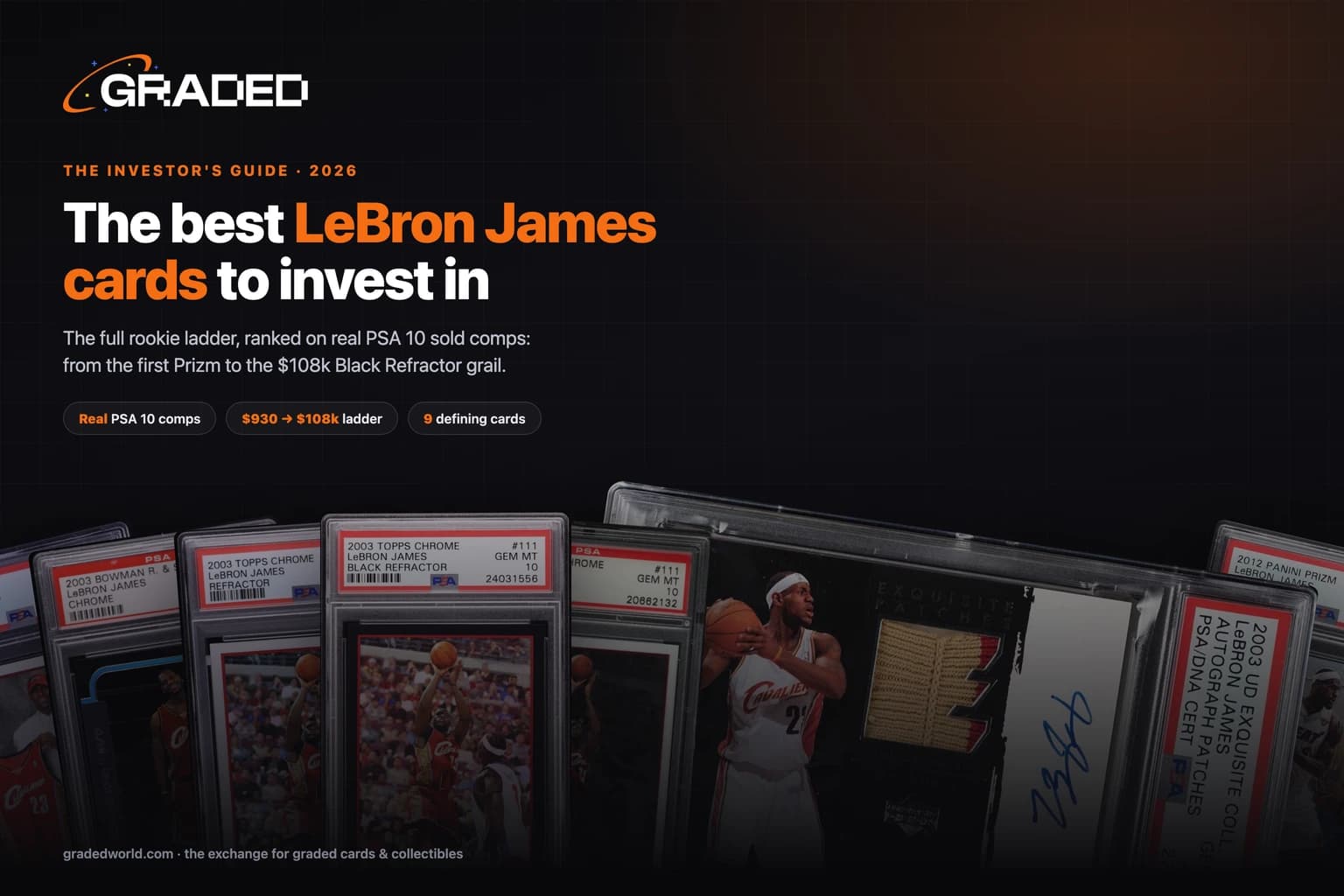 The Best LeBron James Cards to Invest In (2026): The Full Rookie Ladder, in PSA 10