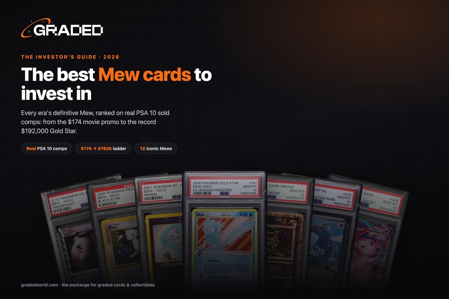 The Best Mew Cards to Invest In (2026): From the $192,000 Gold Star Down, in PSA 10