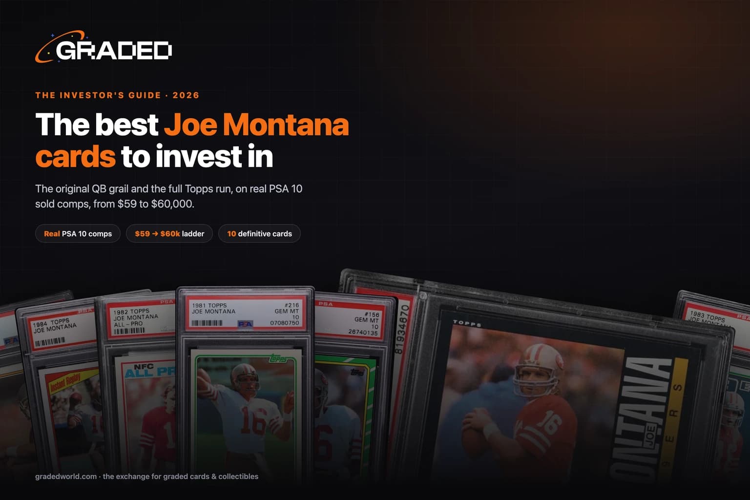 The Best Joe Montana Cards to Invest In (2026): The Original QB Grail & the Full Ladder, in PSA 10