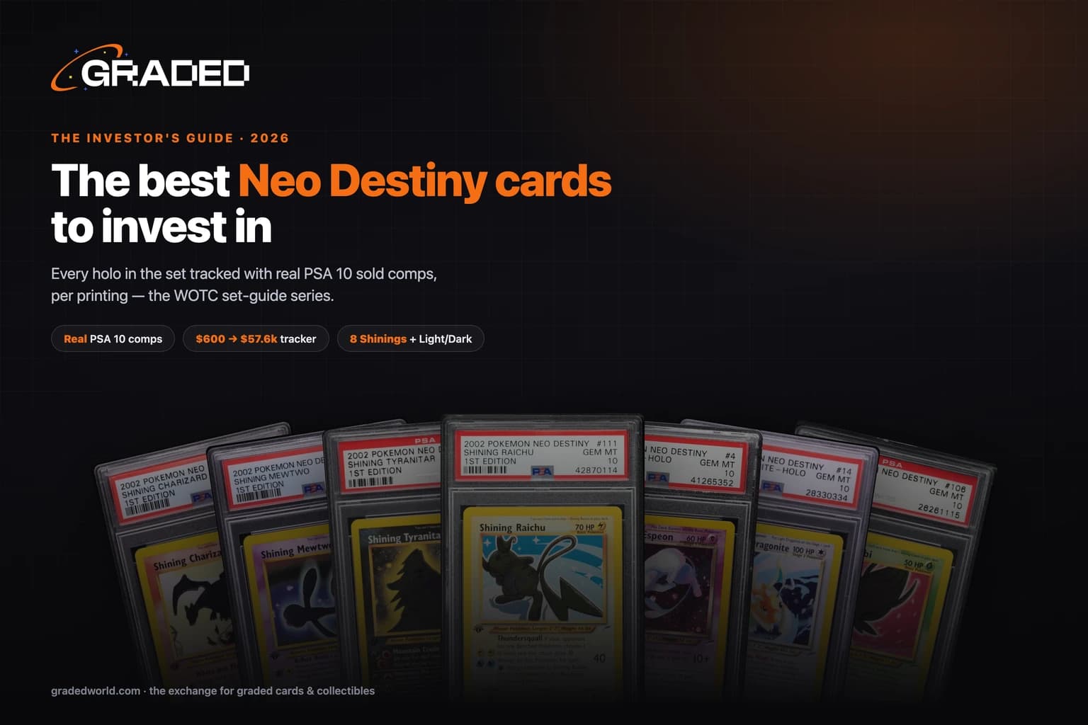The Best Neo Destiny Cards to Invest In (2026): Every Holo Tracked, in PSA 10