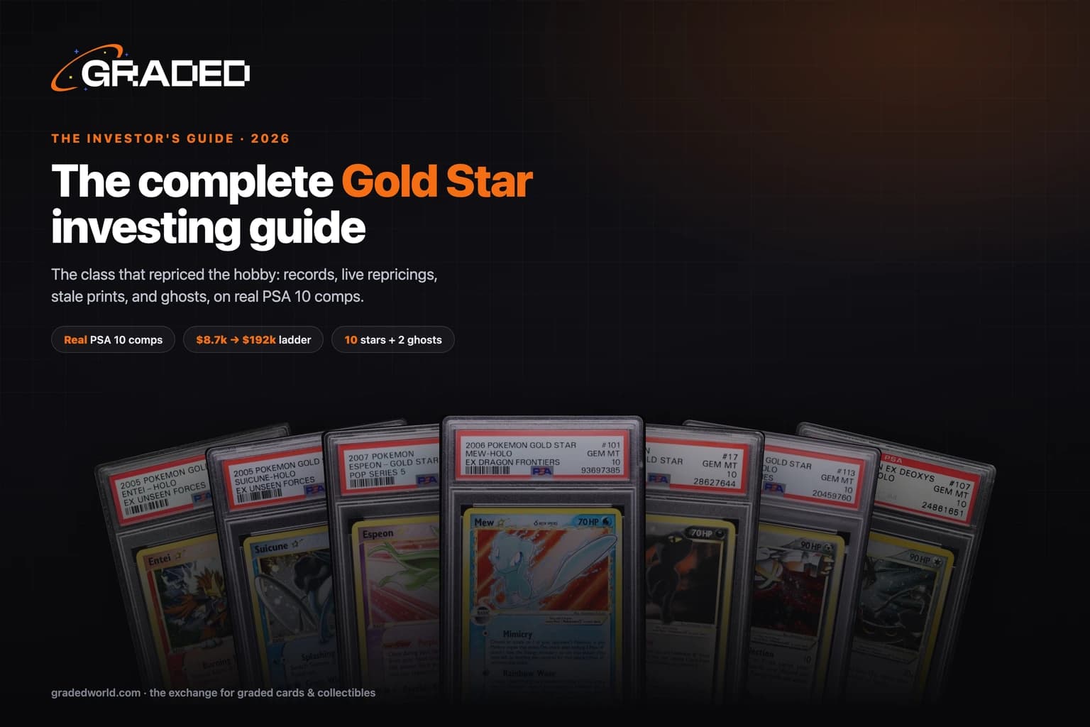 Pokemon Gold Star Cards: The Complete 2026 Investing Guide, in PSA 10