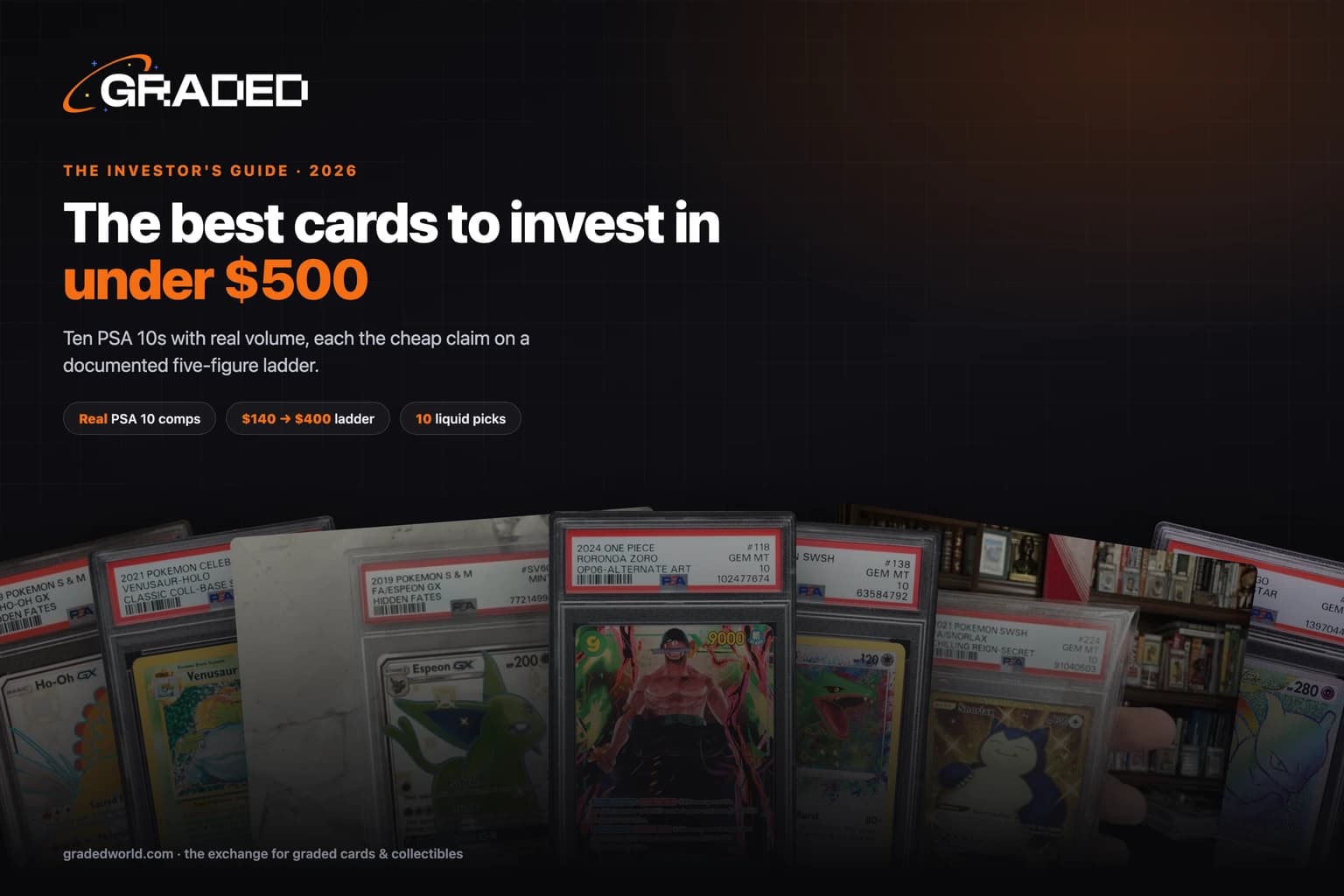 The Best Pokemon Cards to Invest In Under $500 (2026), in PSA 10