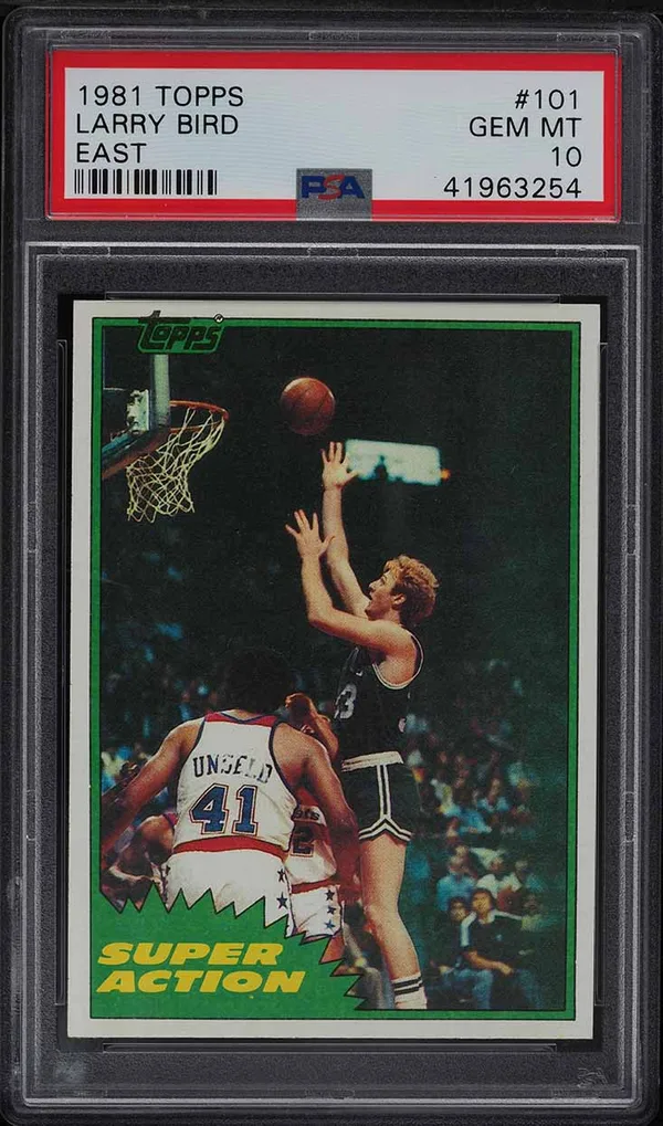 1981 Topps Larry Bird East #101
