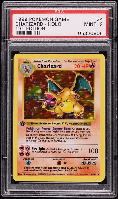 1999 Base Set Unlimited Charizard #4