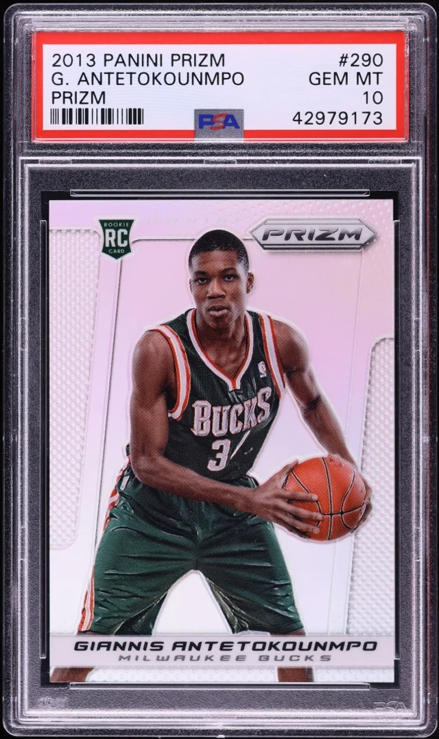 2013-14 Panini Prizm Giannis Antetokounmpo #290 Silver Prizm