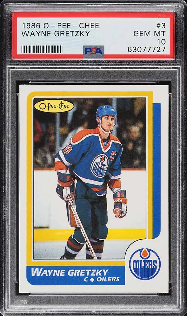 1986 O-Pee-Chee Wayne Gretzky #3