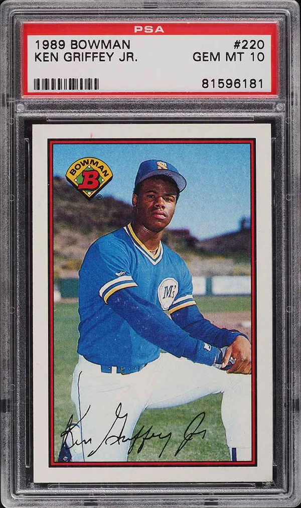 1989 Bowman Ken Griffey Jr. Rookie #220