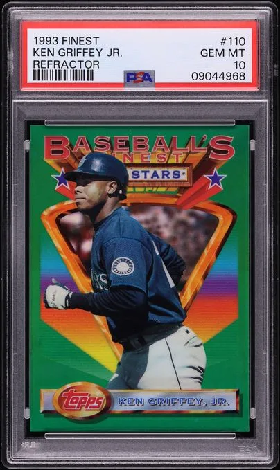 1993 Finest Refractor Ken Griffey Jr. #110