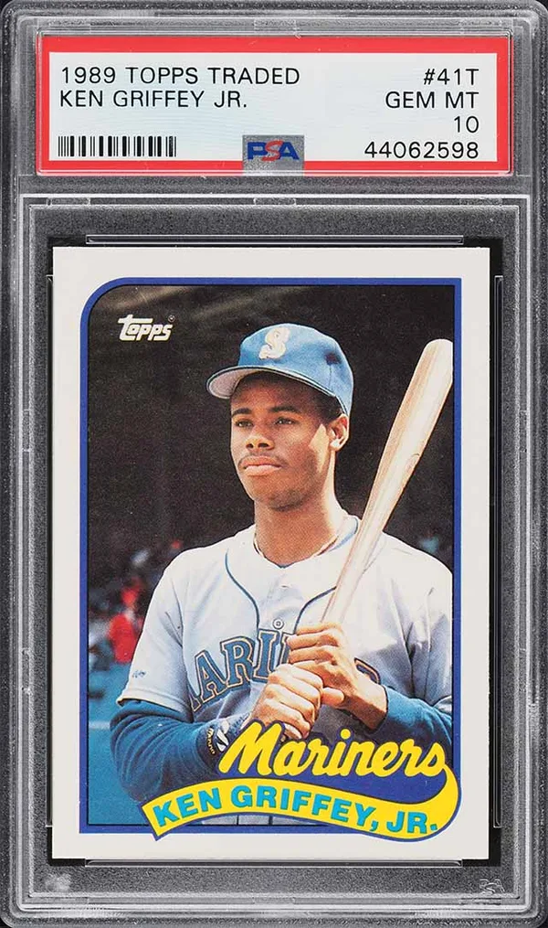 1989 Topps Traded Ken Griffey Jr. Rookie #41T