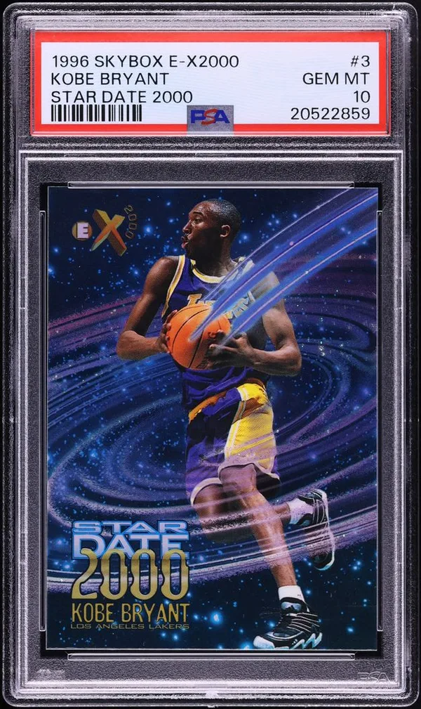 1996 Skybox E-X2000 Kobe Bryant #30