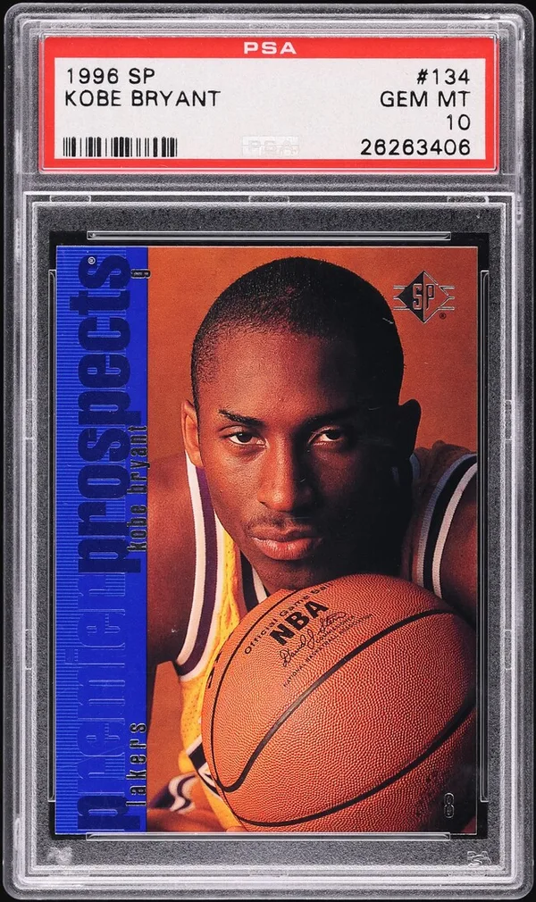 1996 SP Kobe Bryant #134