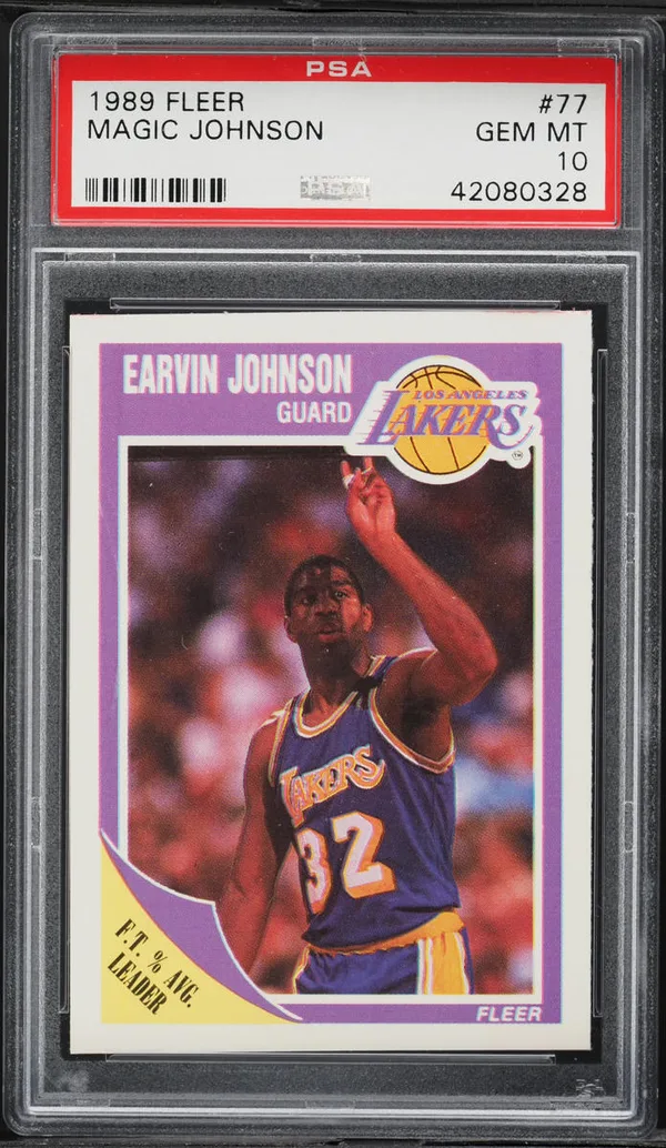 1989 Fleer Magic Johnson