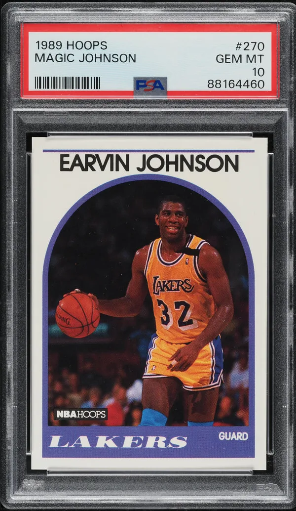 1989 Hoops Magic Johnson #270