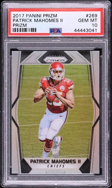 2017 Panini Prizm Silver Patrick Mahomes Rookie #269