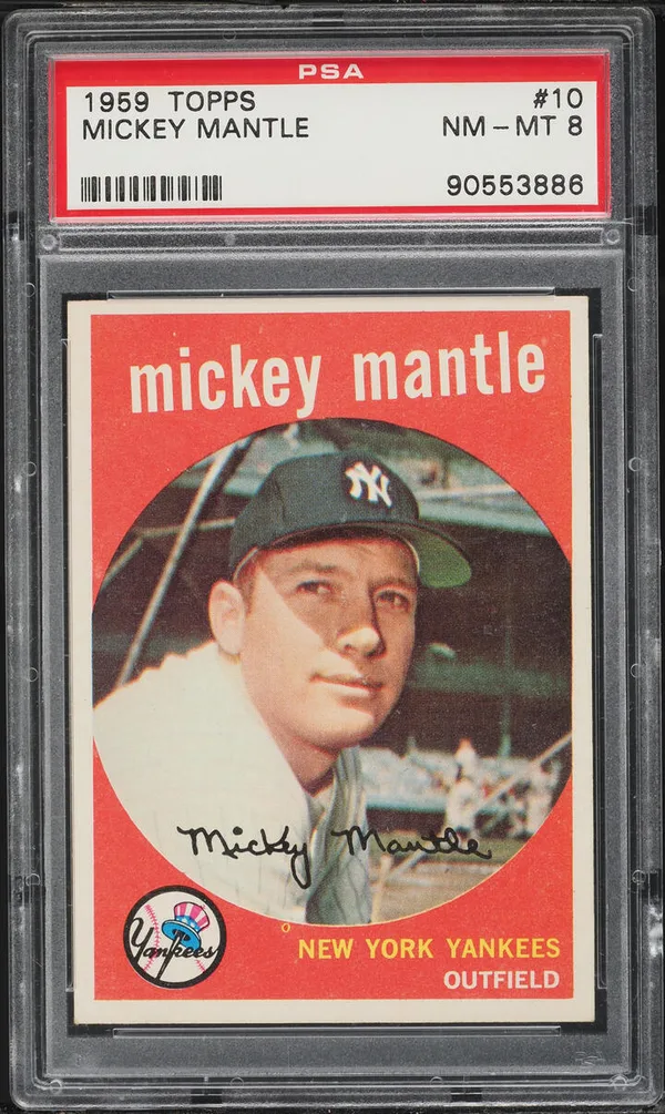 1959 Topps Mickey Mantle #10