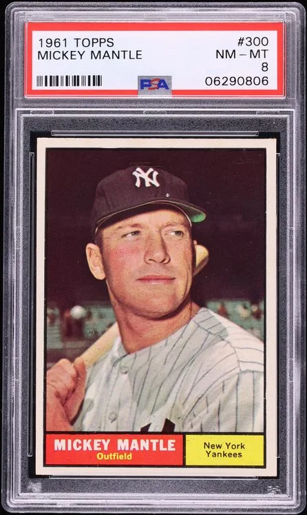 1961 Topps Mickey Mantle #300