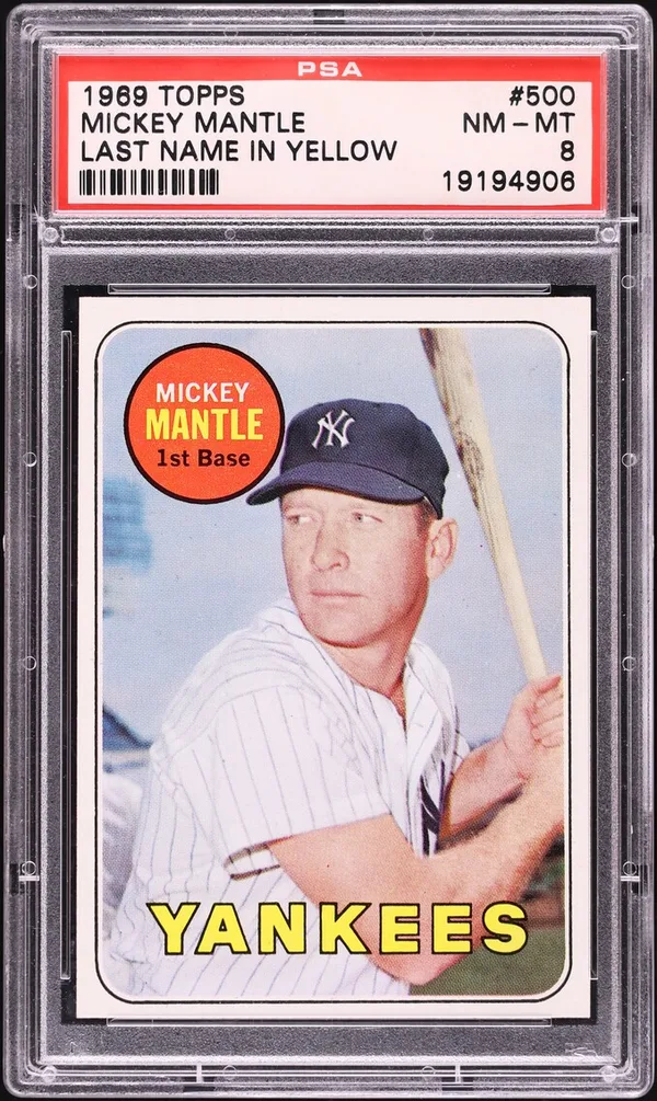 1969 Topps Mickey Mantle #500