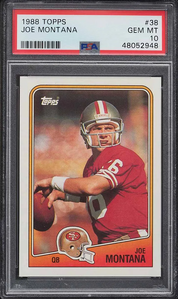 1988 Topps Joe Montana #38