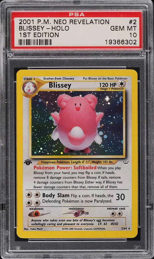 2001 Neo Revelation 1st Edition Blissey #2