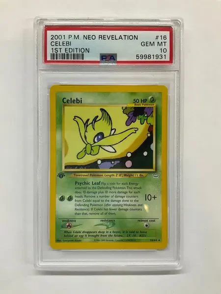 2001 Neo Revelation 1st Edition Celebi #3