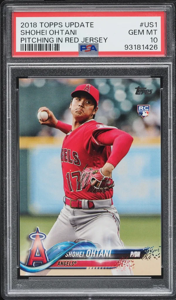 2018 Topps Update Shohei Ohtani Rookie #US1