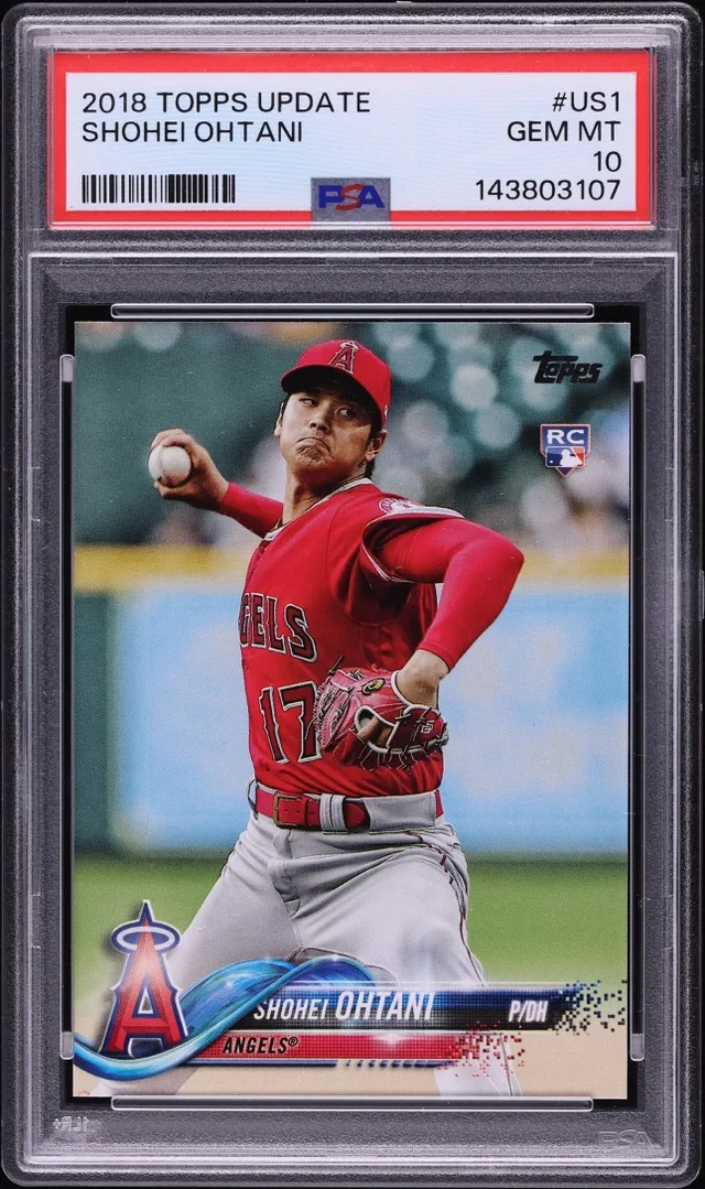 2018 Topps Update Shohei Ohtani #US1