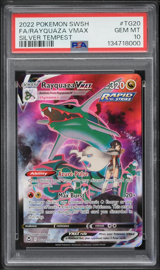 2022 Silver Tempest Rayquaza VMAX #TG20