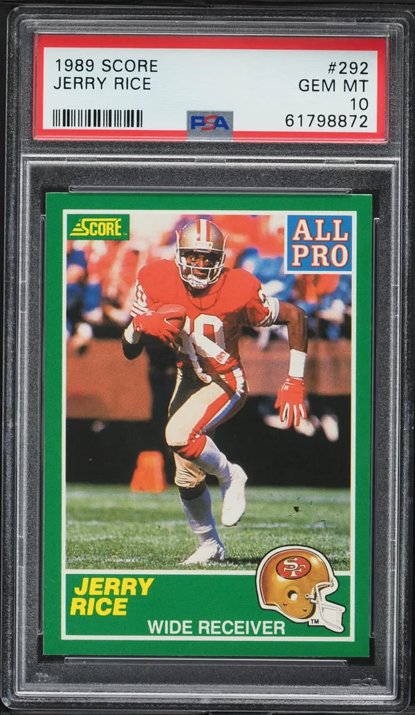 1989 Score Jerry Rice #221