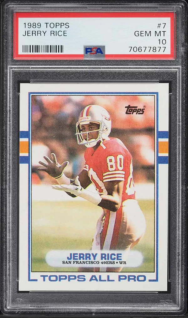 1989 Topps Jerry Rice #7