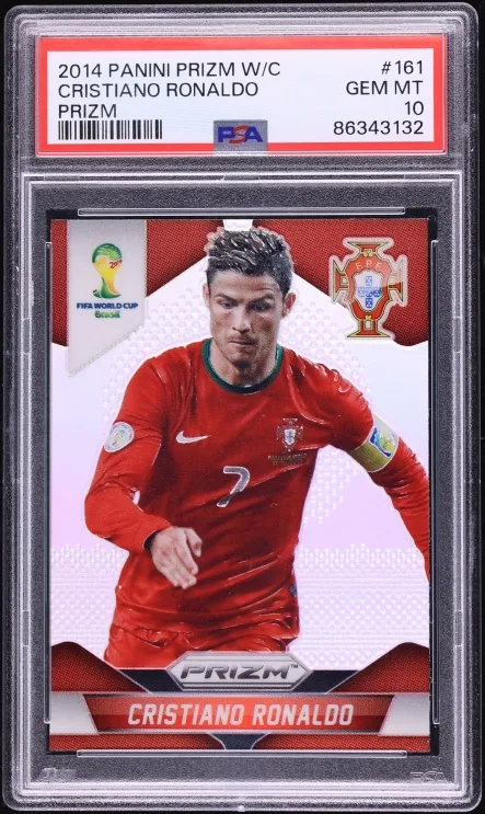 2014 Panini Prizm World Cup Silver Cristiano Ronaldo #161