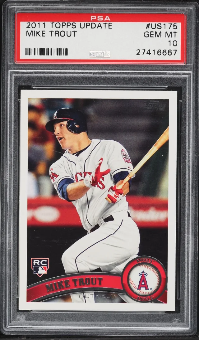 2011 Topps Update Mike Trout #US175